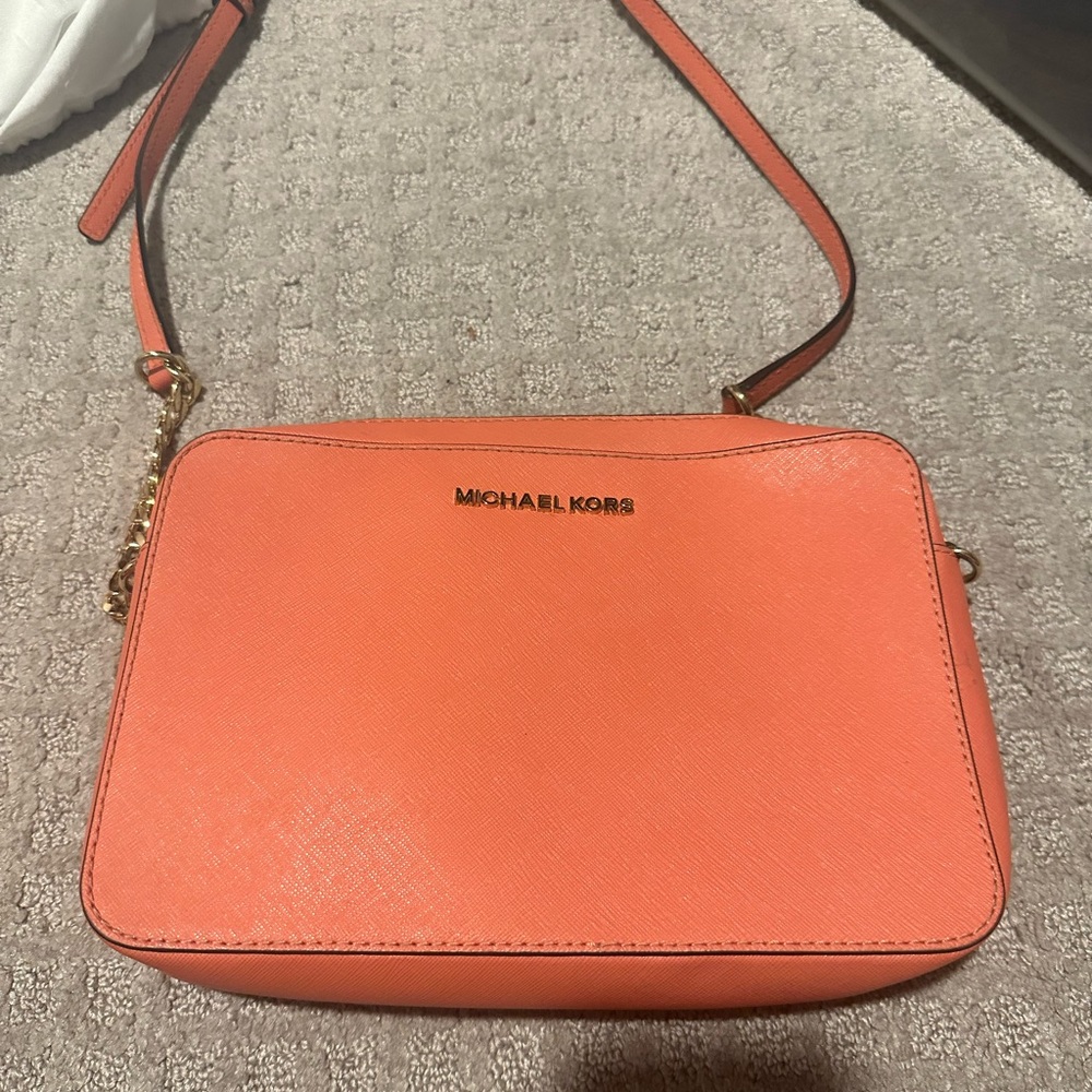Coral Michael Kors Crossbody
